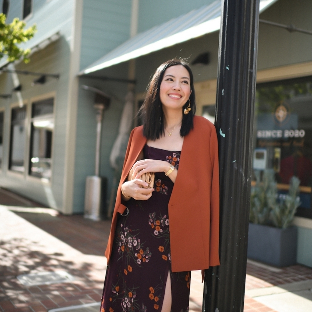 Reformation Twilight Midi Dress In Emmeline Burgundy Floral Size 16 New With Tag - Picture 3 of 10